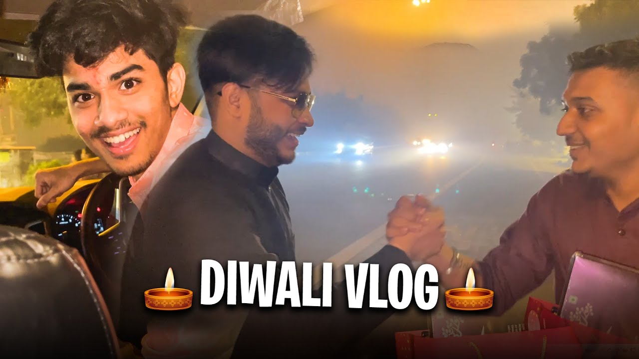 DELHI मैं DIWALI WITH @soulregaltos9810 & @ketan_k18