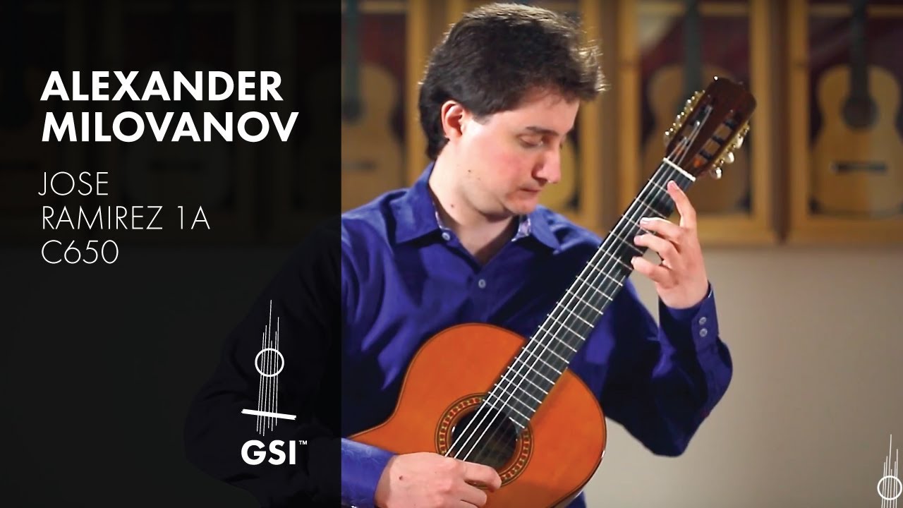 Jose Ramirez 1a C650 - Alexander Milovanov plays Regondi Nocturne