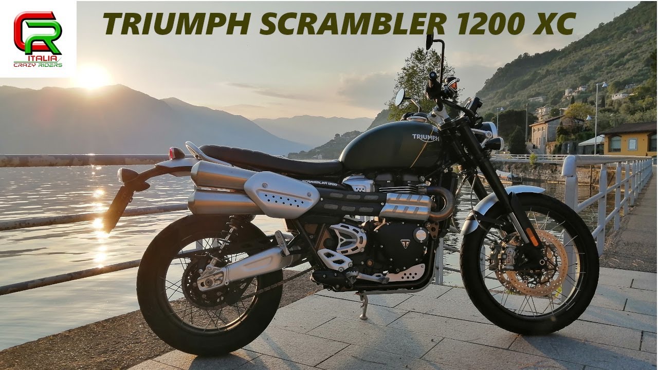 Triumph Scrambler 1200 XC test ride completo (English subtitles)