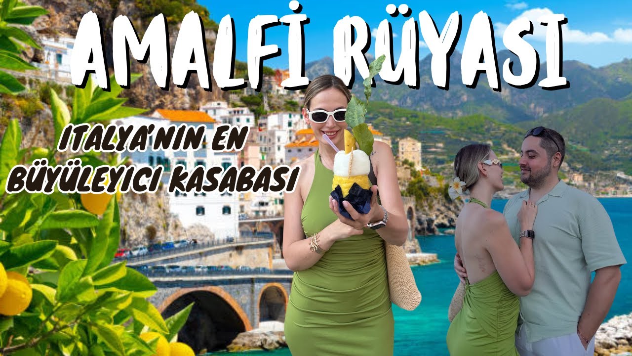 Amalfi Rotasında; 2. Gün Amalfi Kasabası Gezi Vlogu