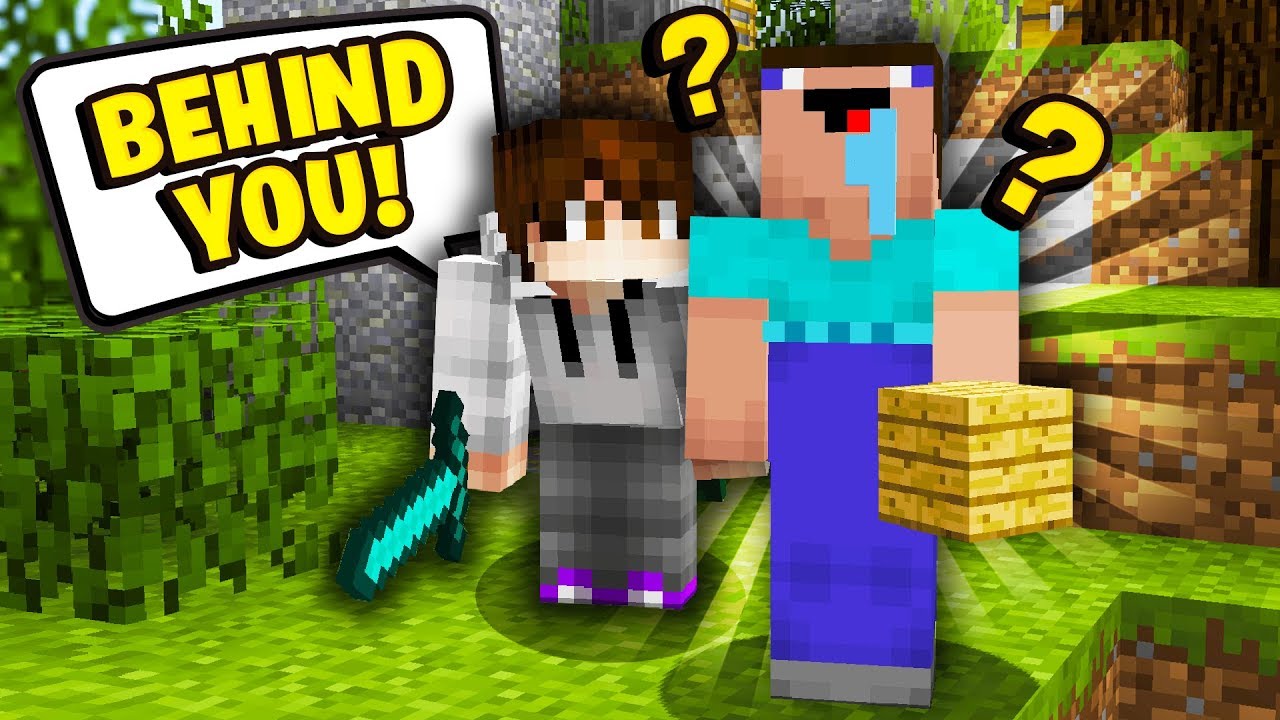 TROLLING the BIGGEST NOOB EVER in Minecraft Skywars...