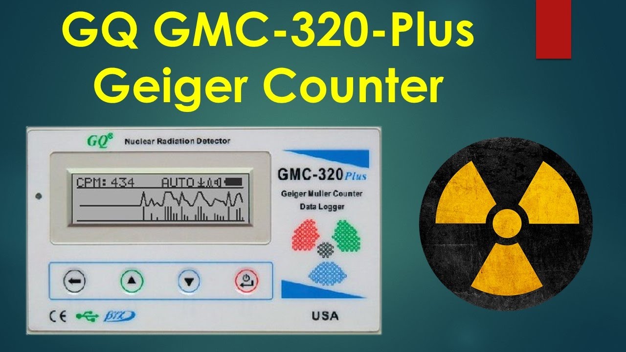 GQ GMC-230 Plus Geiger Counter and Uranium Ore