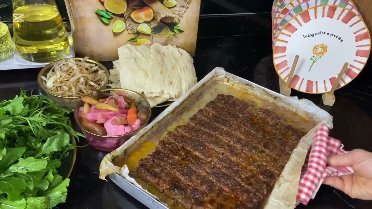 Ev yapımı nefis bir Adana kebab yapımı detaylı tarif yorumda