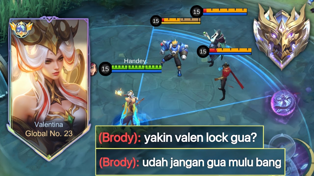 TUTORIAL MAIN VALENTINA BIAR DAMAGE NYA SAKIT BANGET!! INI KAN YANG KALIAN CARI?! - MOBILE LEGENDS