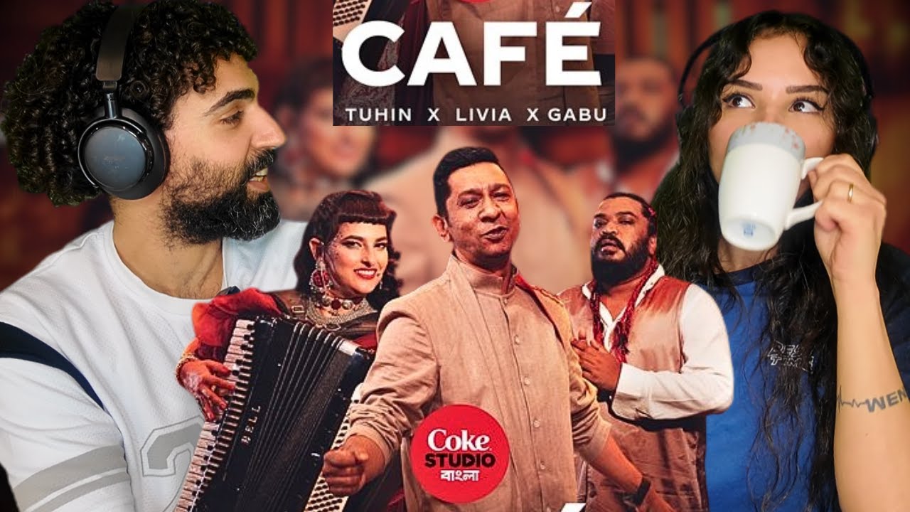 🇧🇩 We react to Café | Coke Studio Bangla S3 | Tuhin X Lívia X Gaboo