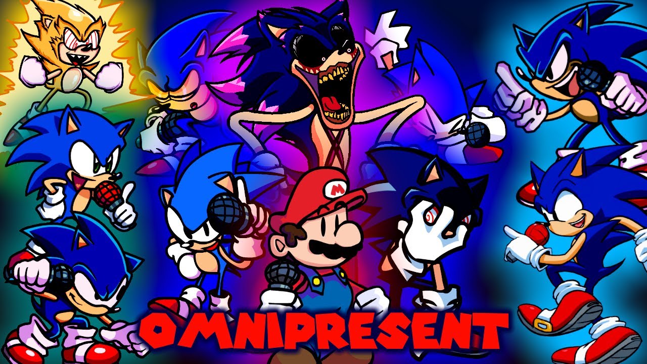 FNF - Omnipresent | Remastered / 10 Sonic´s vs Mario (Omnipresent)