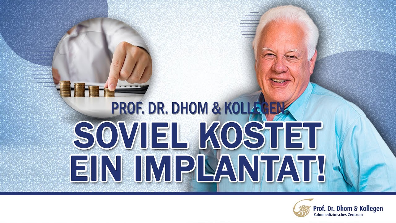 Implantatkosten im Detail - mit diesen Preisen musst DU rechnen!
