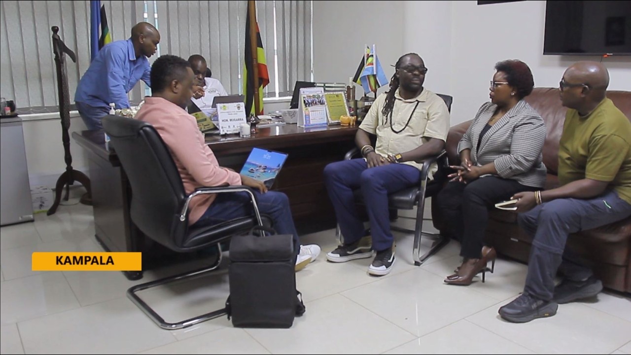 Ugandan Film Directors from the Diaspora Meet Minister Bahinduka