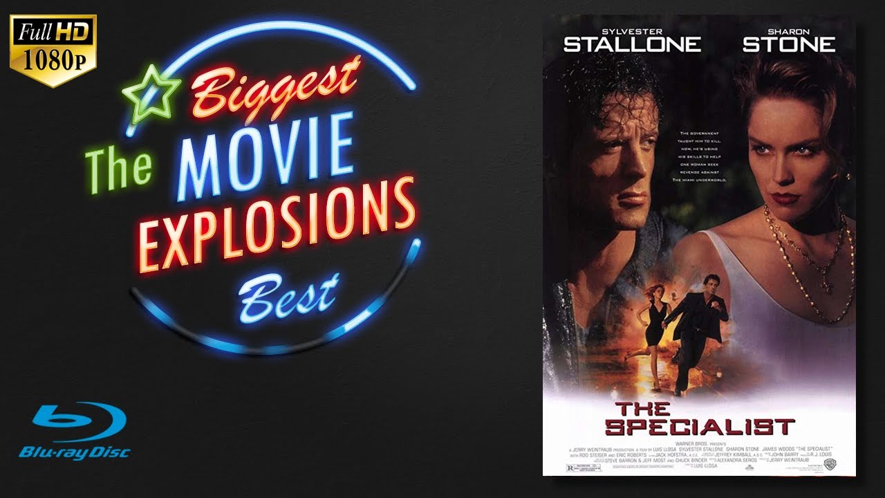 The Best Movie Explosions: The Specialist (1994) Finale Warehouse explosion(edited)