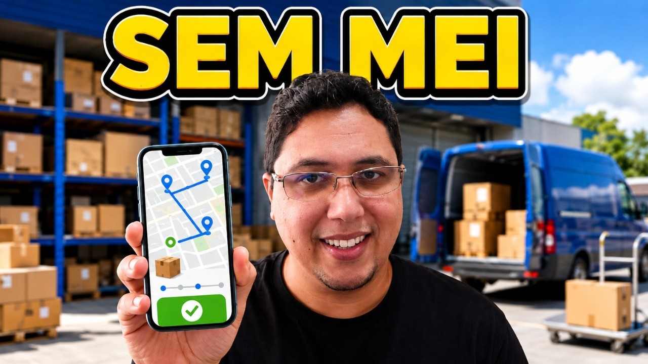 7 opções para TRABALHAR com ENTREGAS SEM MEI