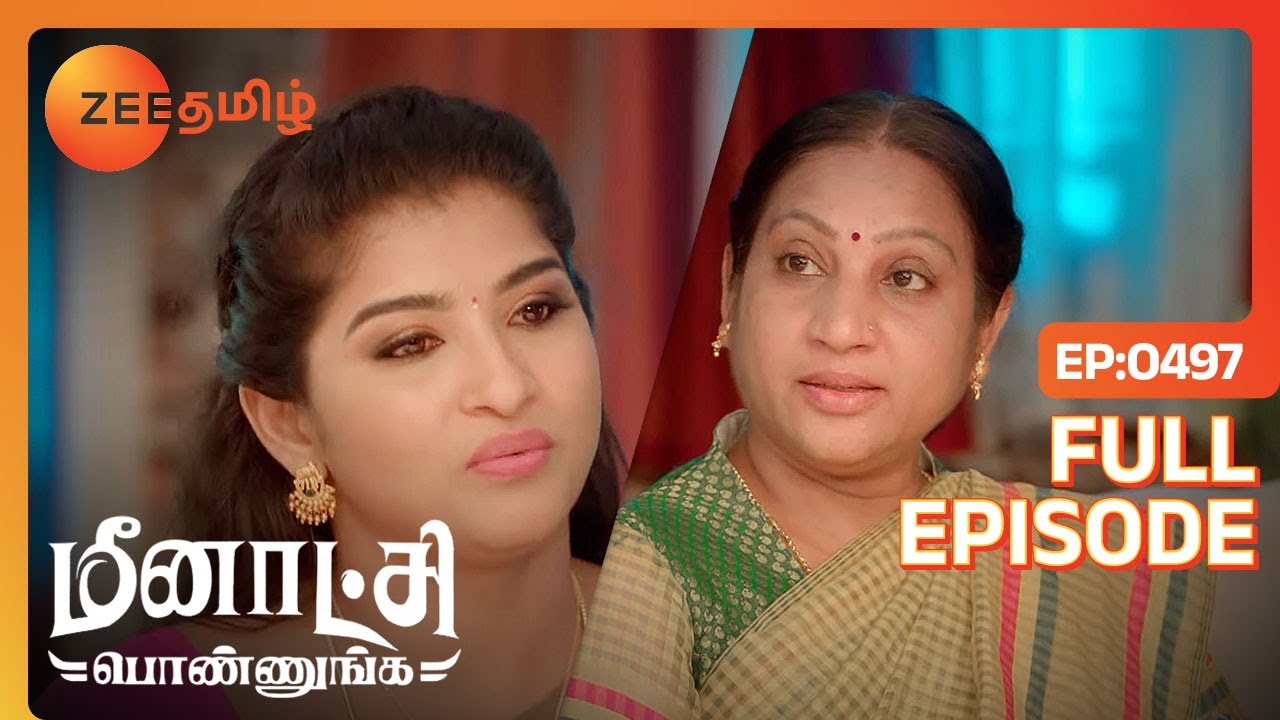 Madam Priya கொலை Case-ல நான் தான் குற்றவாளி | Meenakshi Ponnunga | Full Ep 497 |Zee Tamil|13 Feb 24