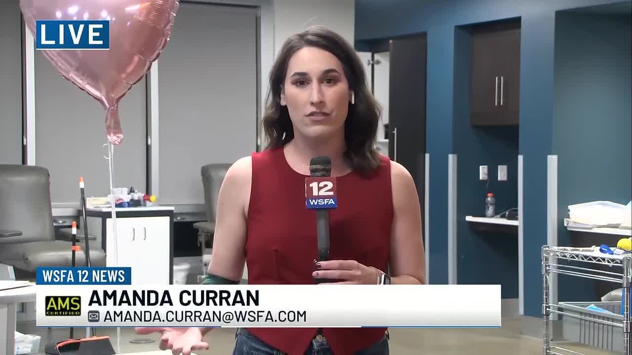 Amanda Curran live from the Give From the Heart Blood Drive