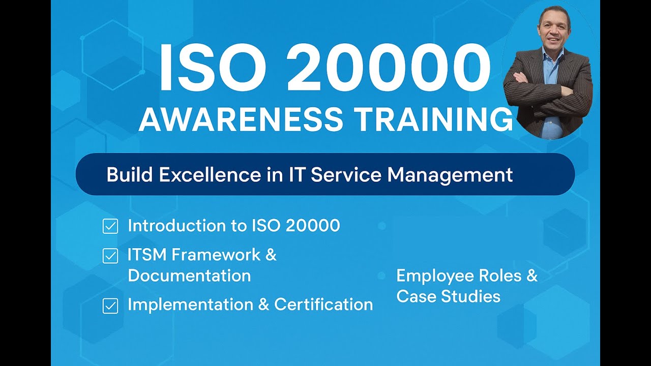 ISO 20000 Awareness Training Course - Episode 5: ISO 20000 Implementation Steps