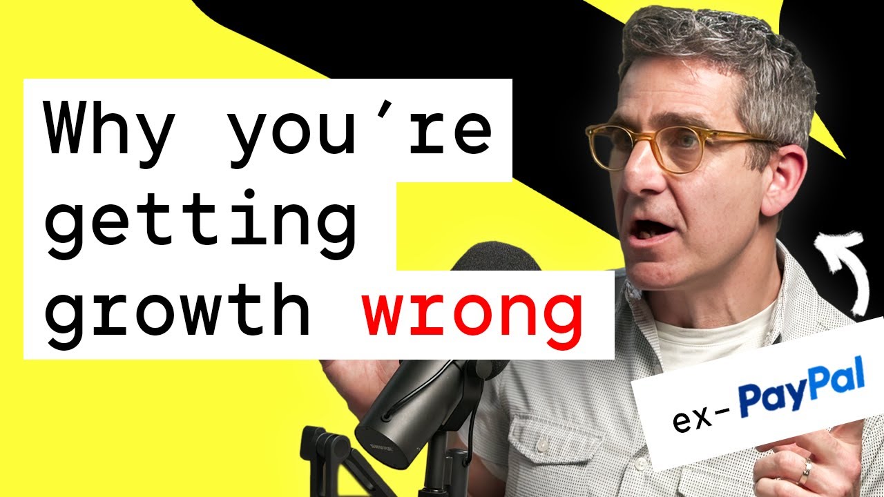 90% of what you're doing WON'T grow your startup - Ex Paypal Strategist