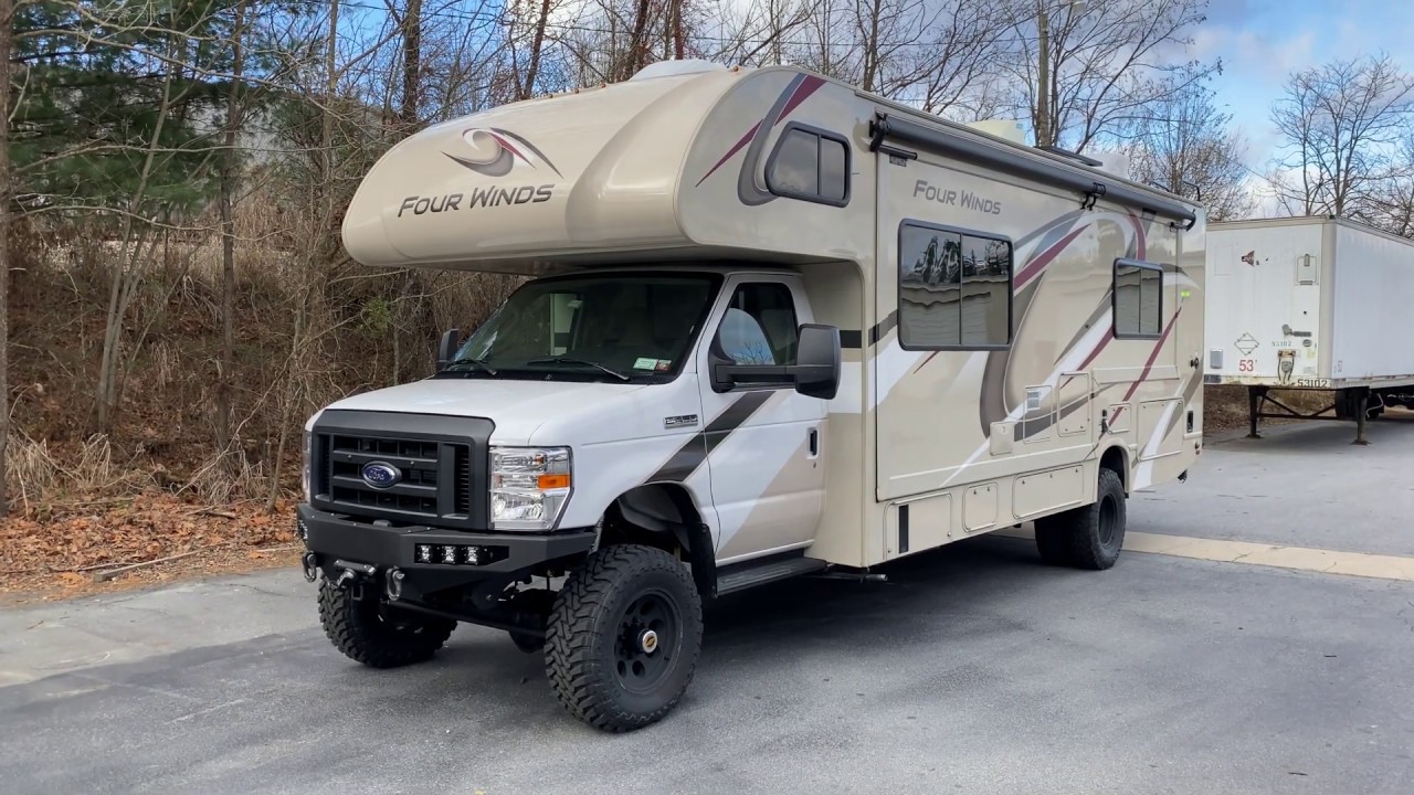 Ujoint Offroad E450 NY Class C 4x4 Conversion