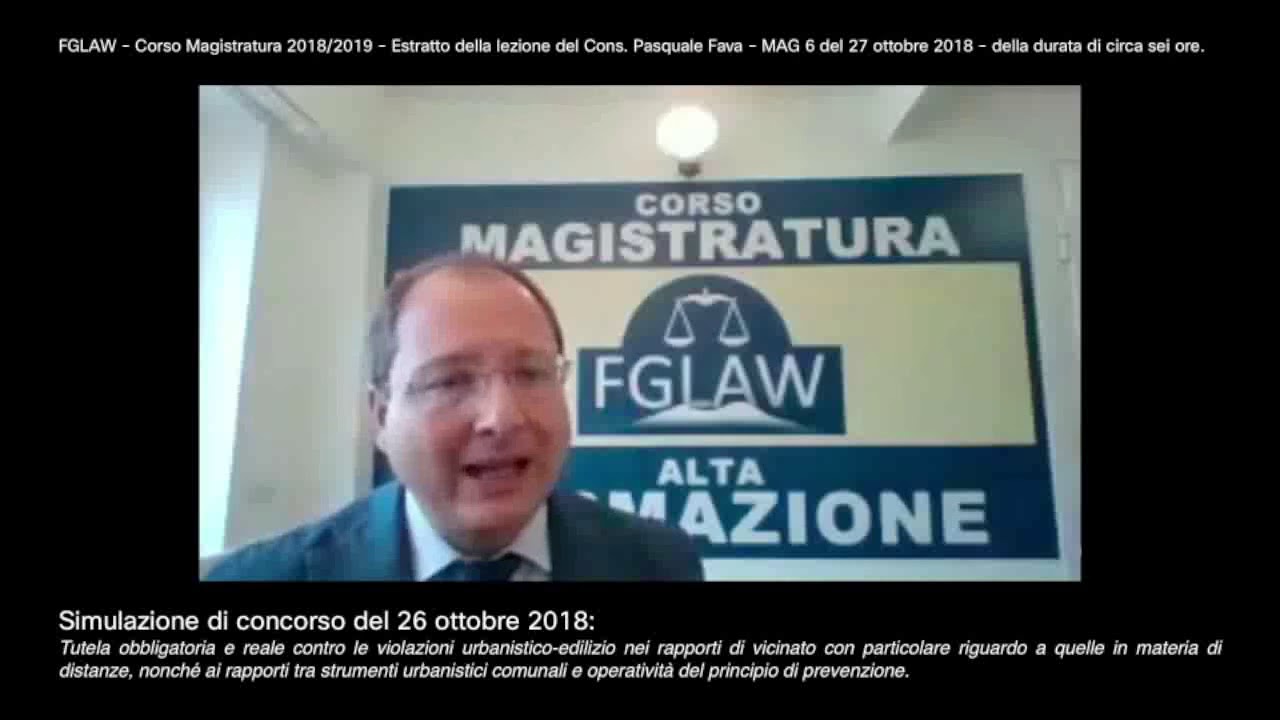 Corso Magistratura - Estratto studio sulla commissione del 4, 5 e 7 giugno 2019