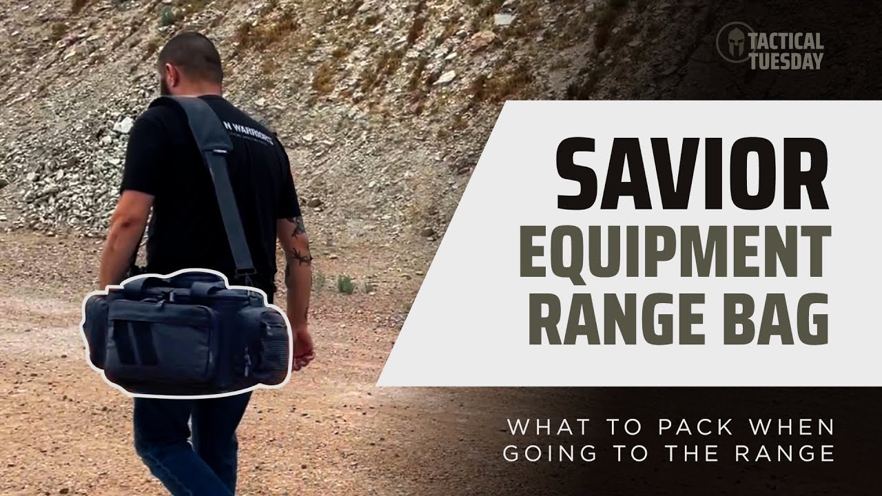 Что взять с собой на стрельбище — сумка Savior Equipment Range Bag — Tactical Tuesday