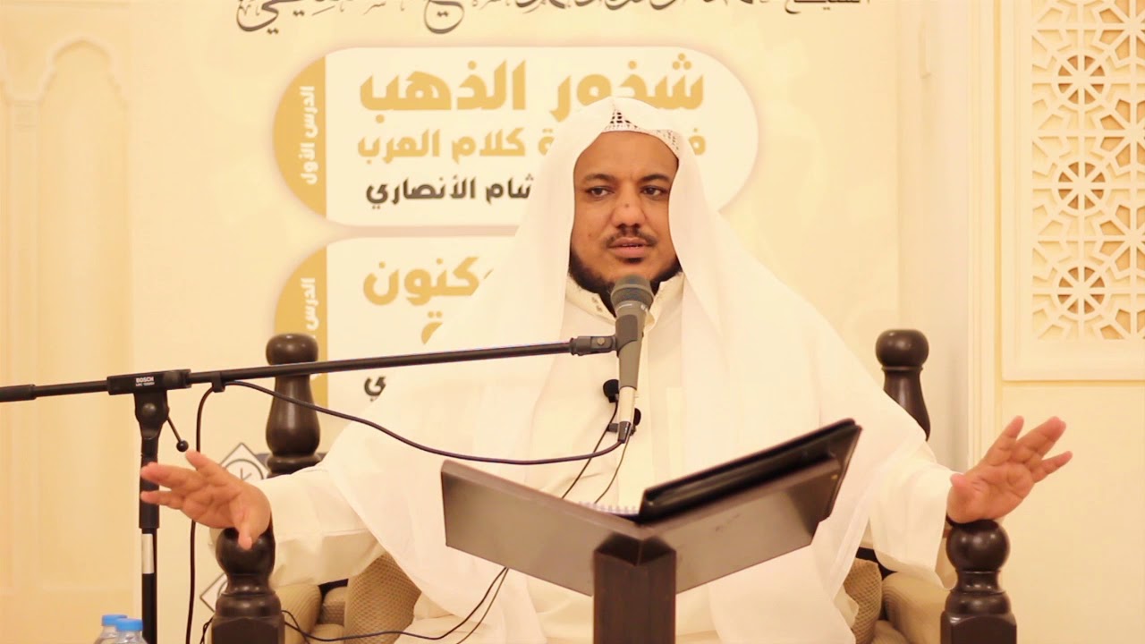 اليوم ١ | شرح كتاب شذور الذهب | الشيخ محمد محمود الشنقيطي
