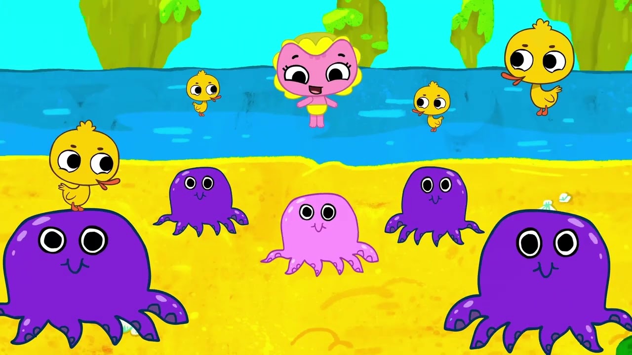 Раз-два-три — пой с нами, малыши! 🎶 Котики, вперёд! 🐱💙 Развивающие песенки для детей 2-5 лет