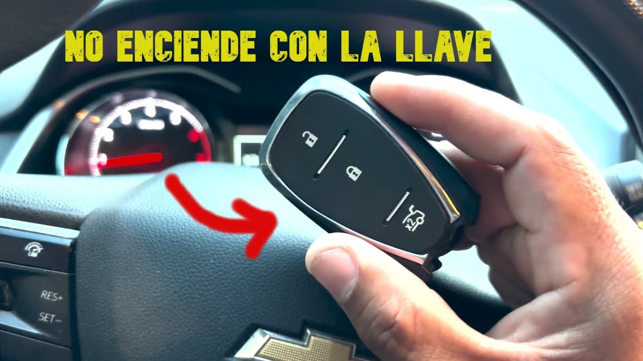 onix no enciende con la llave