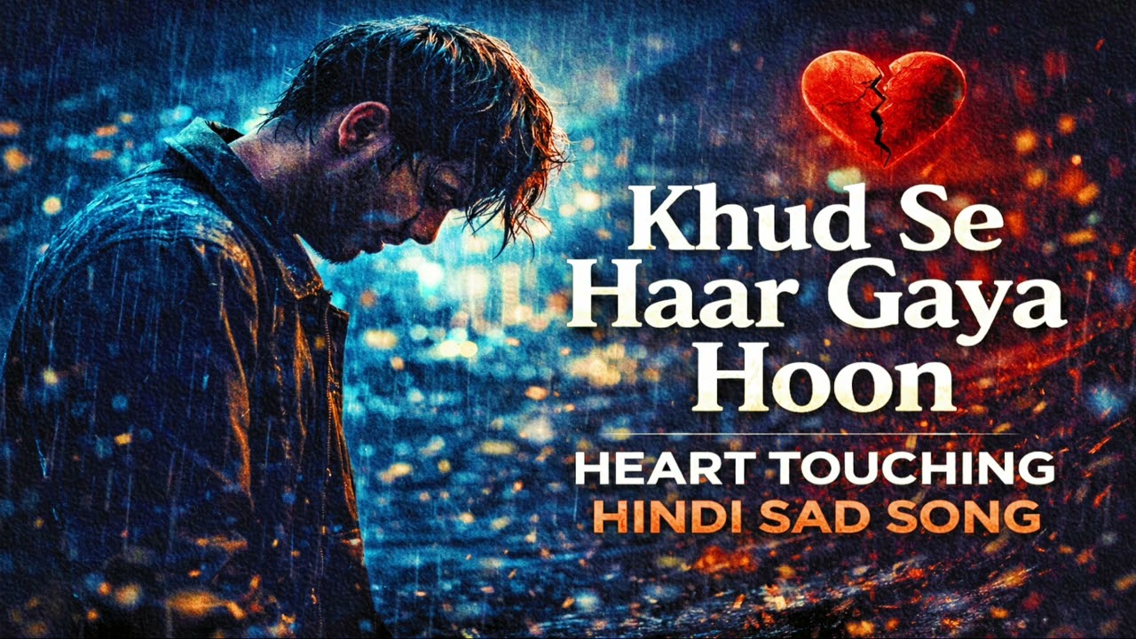 Khud Se Haar Gaya Hoon 💔 | Heart Touching Hindi Sad Song | Emotional Breakup