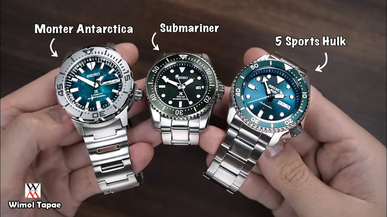 ตัวแรง! Seiko หน้าปัดเขียว ปี 2022 - Wimol Tapae