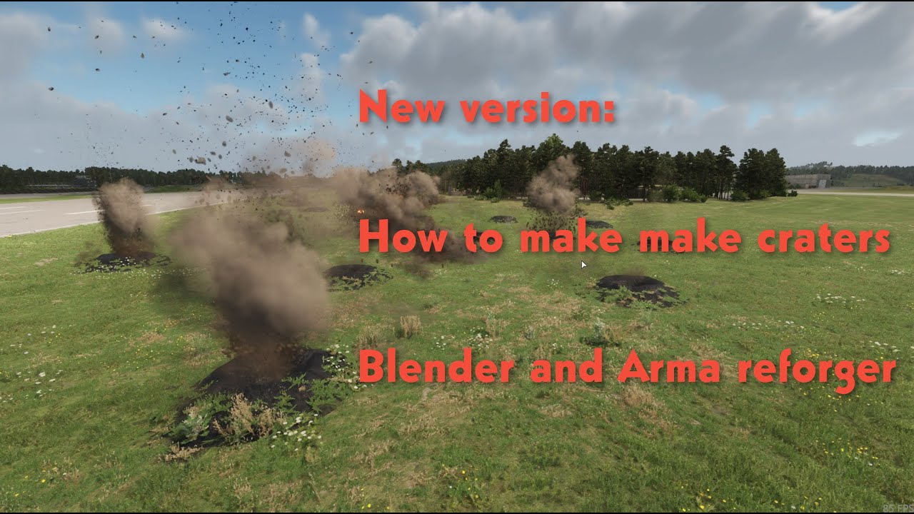 New: How to make explosion craters for arma reforger