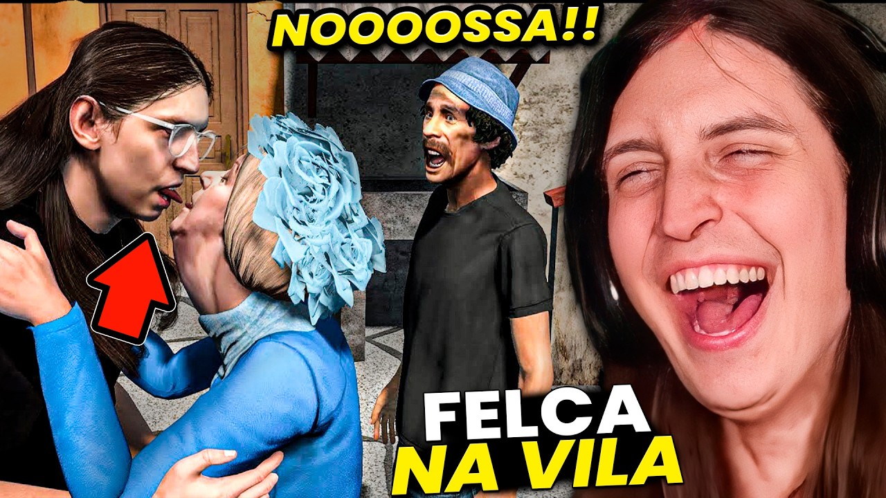 Felca na Vila do CHAVES! - Felca reage