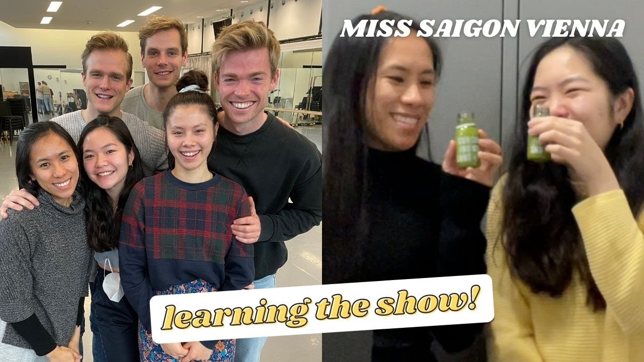 costume fittings & intimacy talks! | miss saigon vienna