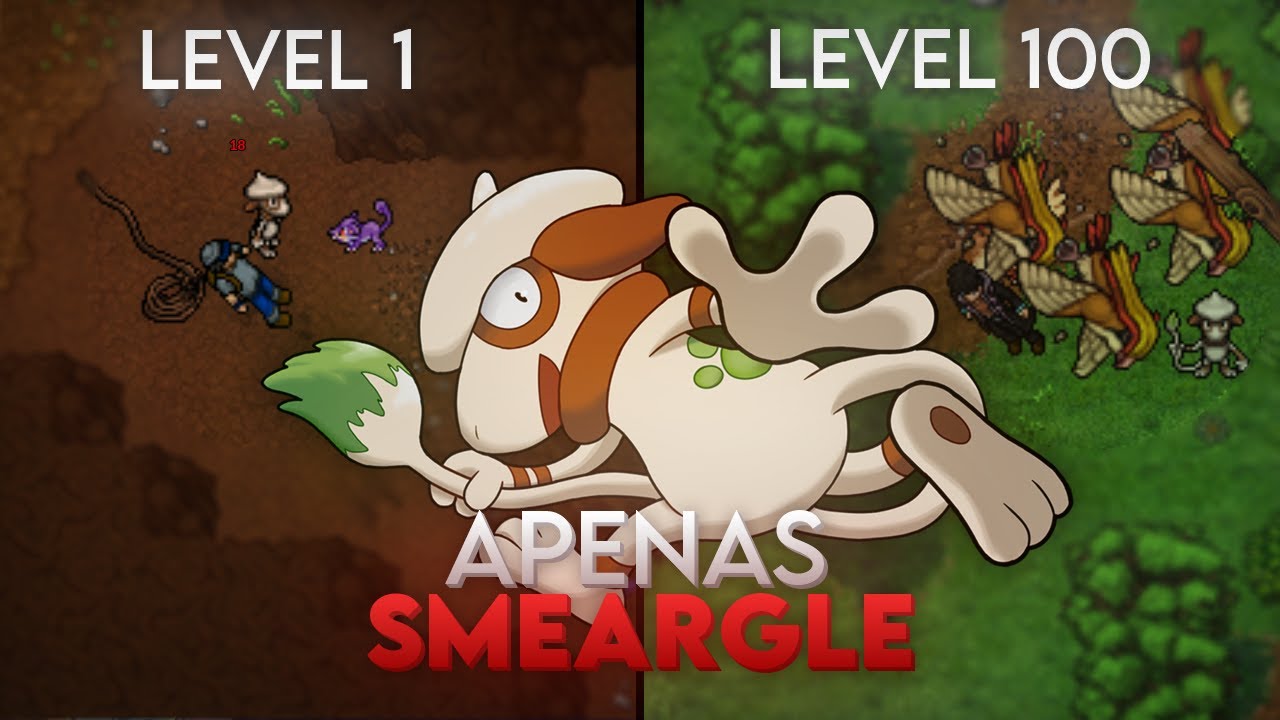 DO LEVEL 0 AO 300 APENAS DE SMEARGLE!!! 🤩🤩🤩 (PokeXGames #01)