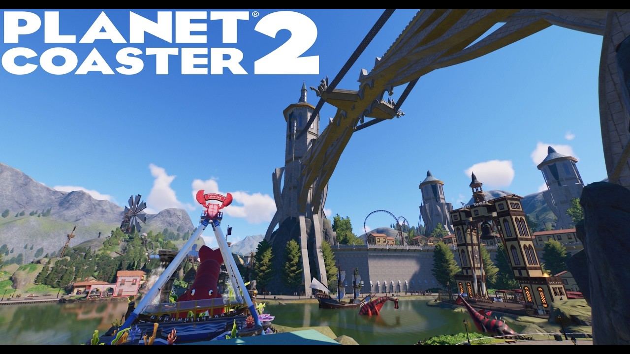 Mediterranean Bell Tower and Ride Skin | Planet Coaster 2 | S2 Ep6 | Season Finale