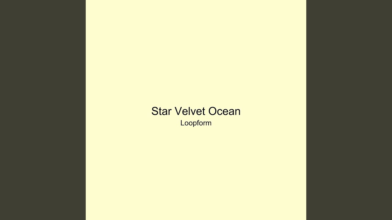 Star Velvet Ocean