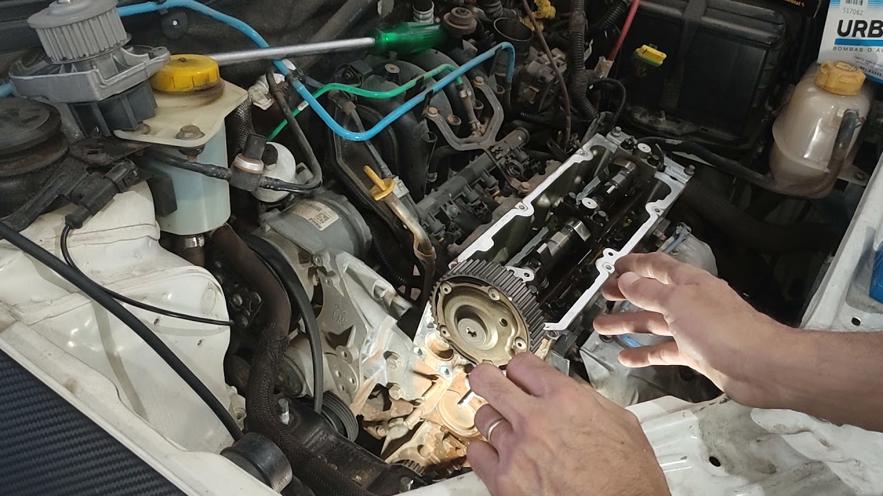 troca correia dentada fire evo todos, polia do comando soltem pra facilitar ok, todos Fiat ftp fpt