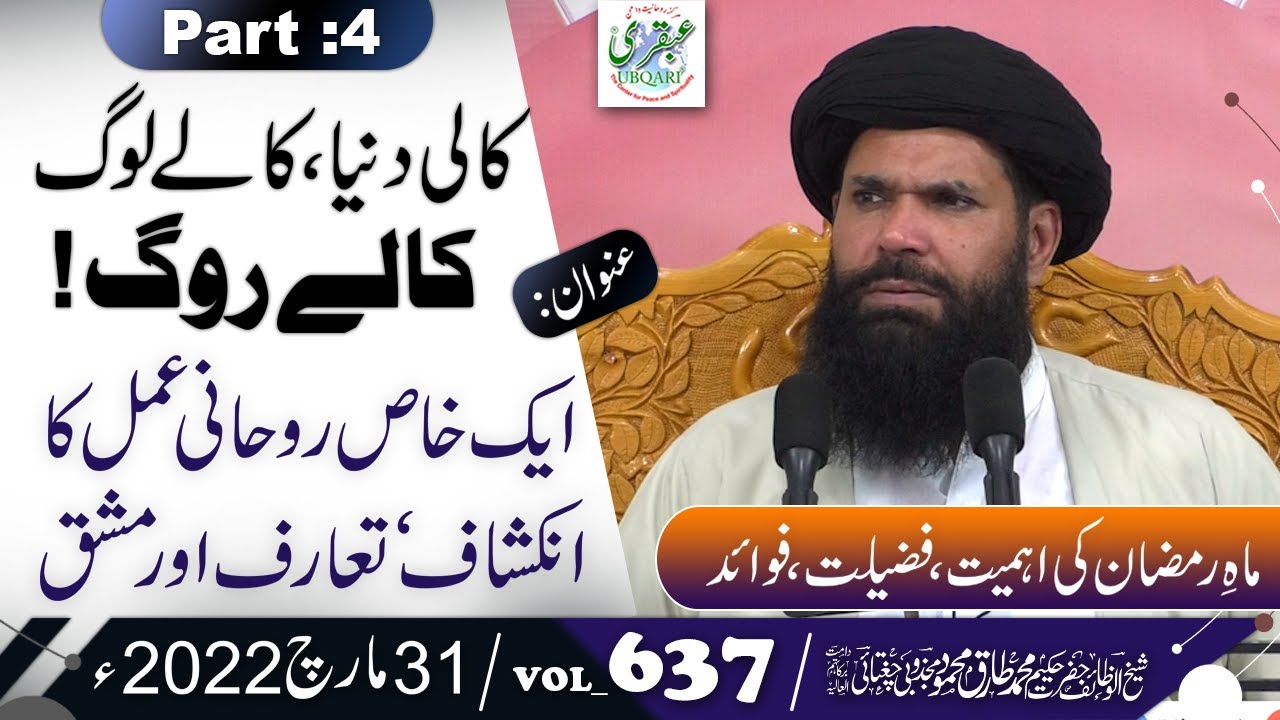 Kali Duniya , Kalay Log, Kalay Rog | Khas Rohani Amal Ka Taaruf or inkeshaf | Part:4 |  31March 2022