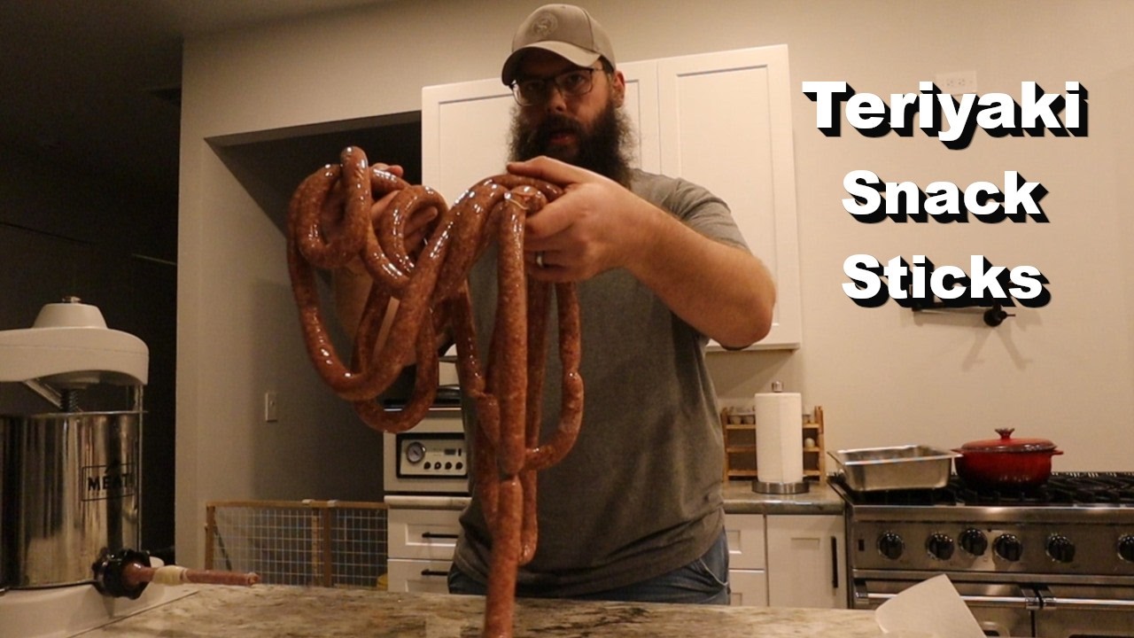 How to Make Fresh Smoked Teriyaki Snack Sticks