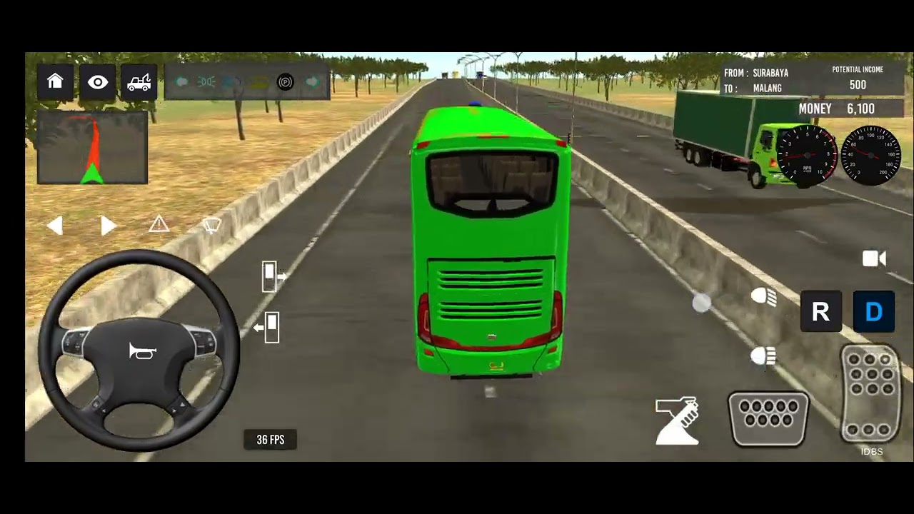 🚍🔥 Bus Indonesia Protector Mission 2025 | Epic Off-Road Bus Simulator | Hindi Long Gameplay