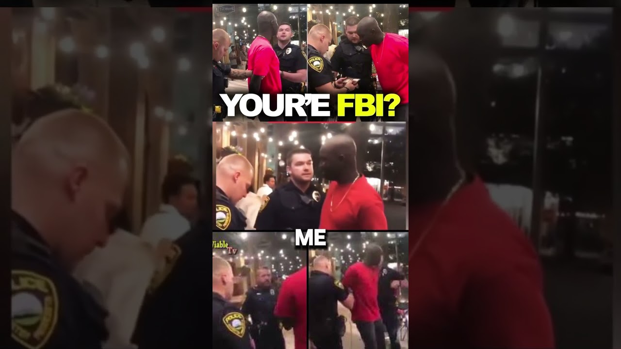 COPS ARREST AN UNDERCOVER FBI AGENT 😱