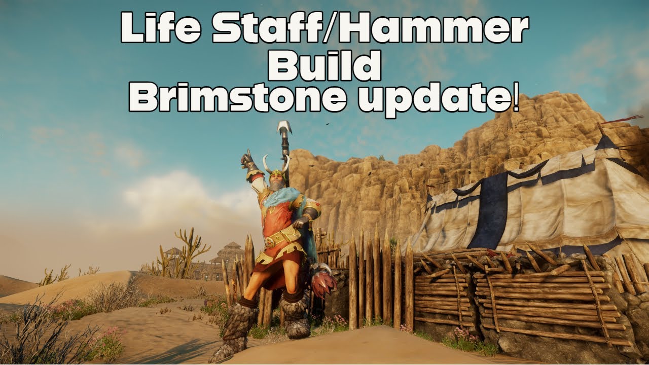Life Staff/Hammer Build w/ Runeglass and Heartrune! - New World
