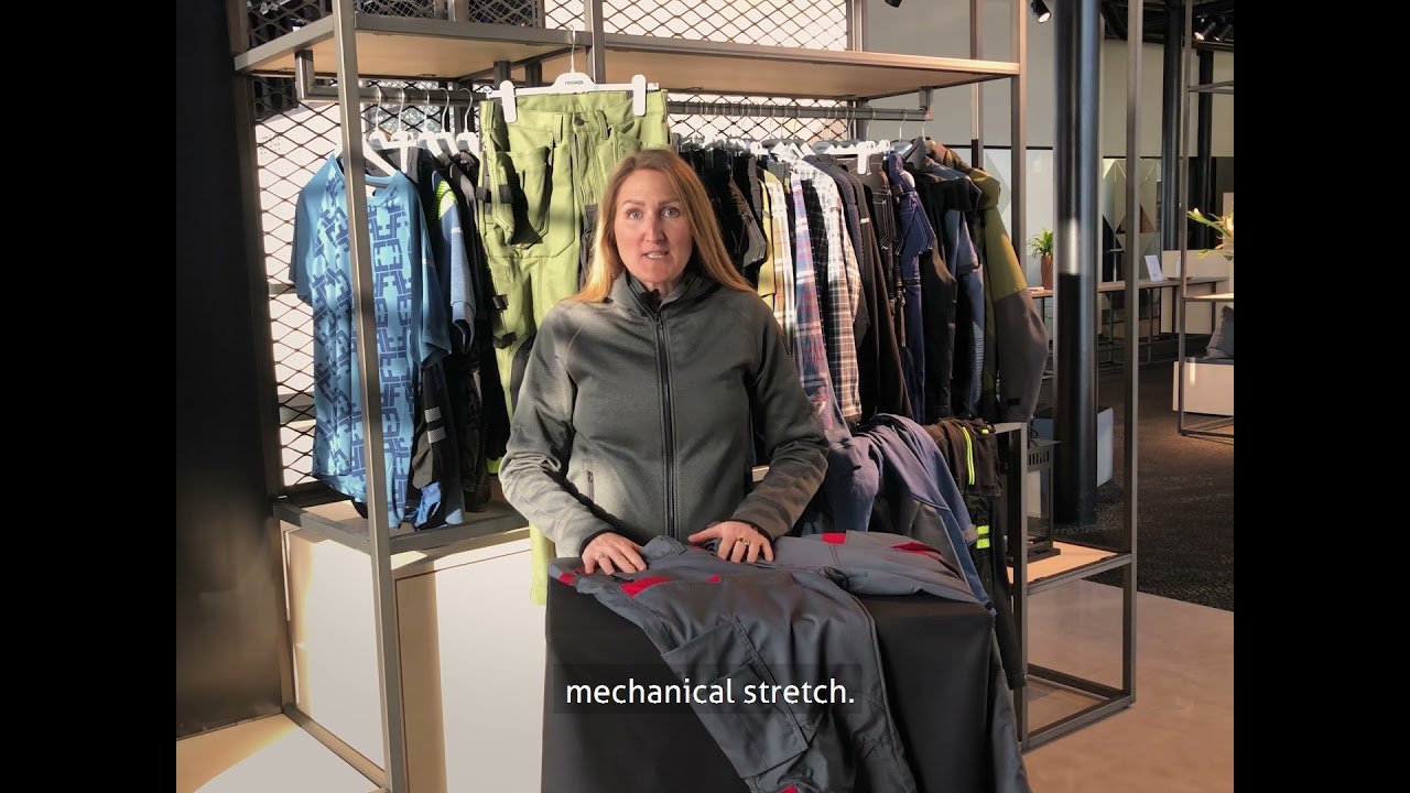 Our different stretch materials | Fristads
