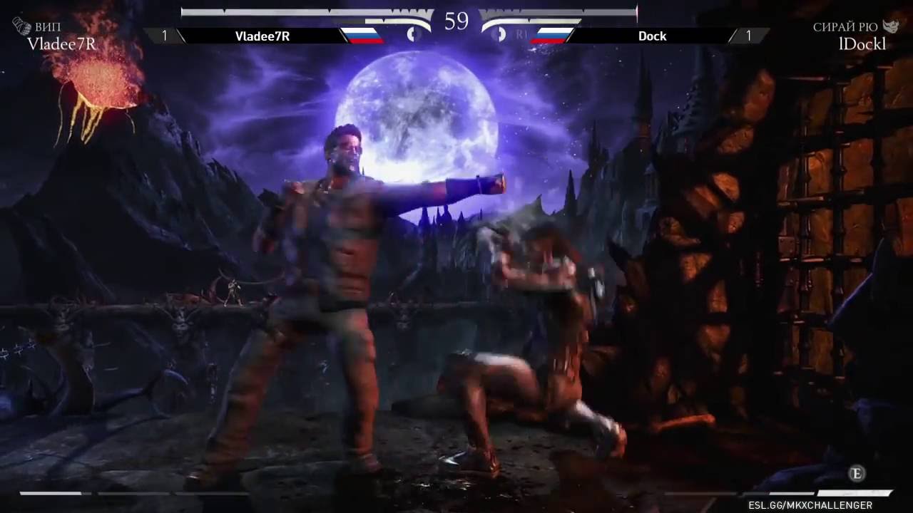 Vladee7R vs Dock - ESL MKX Challenger Cup #6 - Semifinal