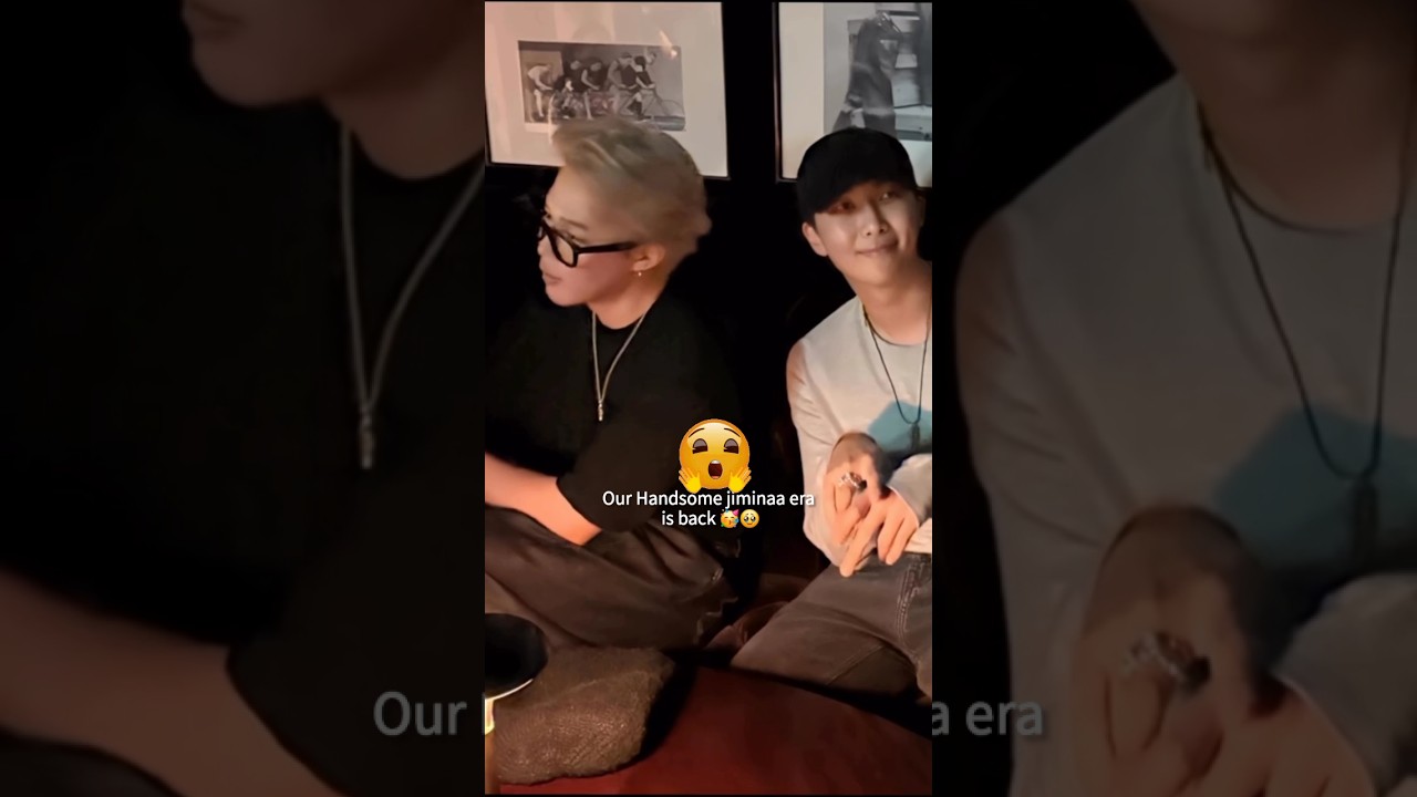 JIMIN Blonde ERA is back 🥳🥹 