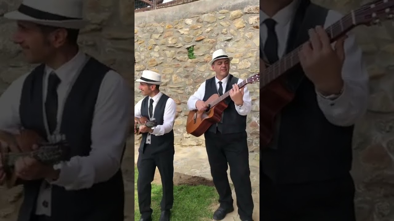 Wedding in Sorrento. Guitar and mandolin music. The perfect entertainment for cocktail hour!