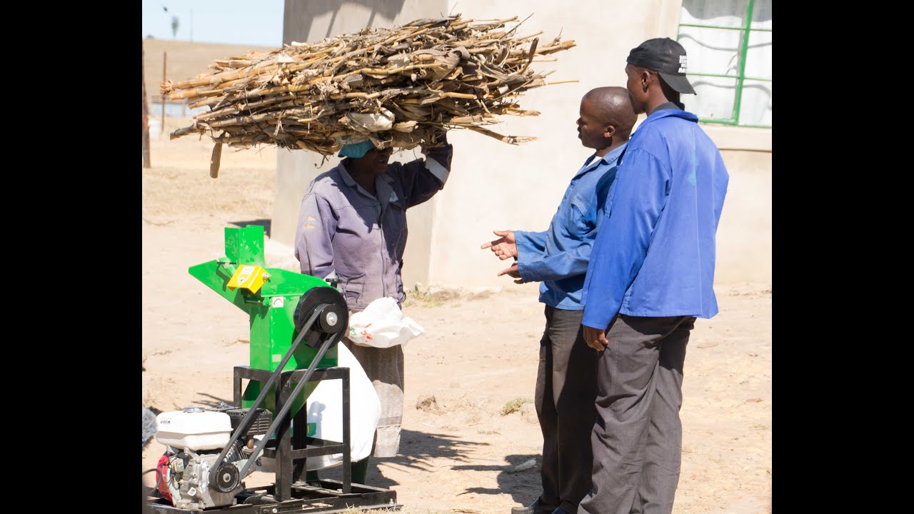 Processing crop residues to supplement feed