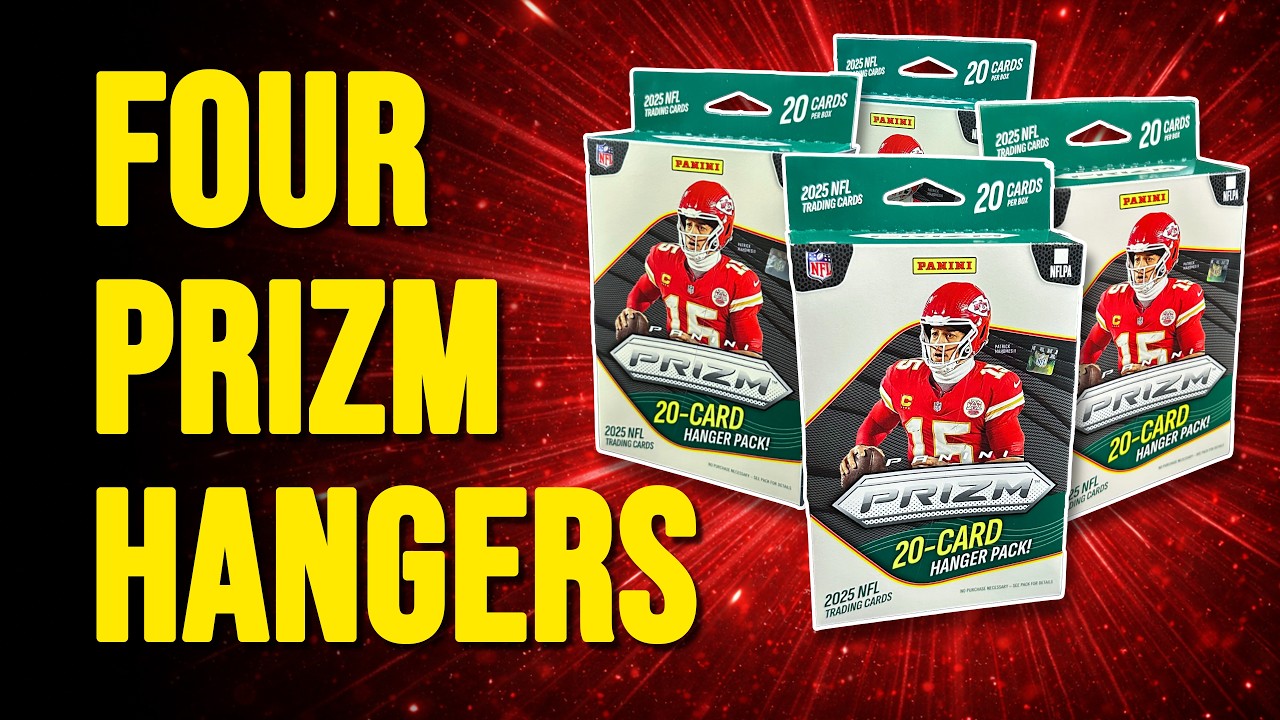Are Hangers Still Bangers? - 2025 Prizm Football Card Hanger Box Opening!
