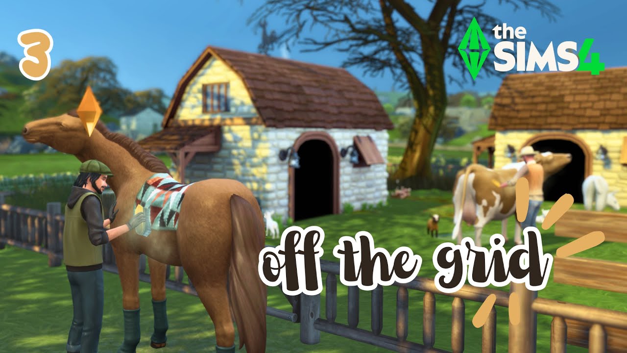 RIP! First time hiring a ranch hand, he worked to death 😭 | Sims 4 Off The Grid Cozy Gameplay | ep 3