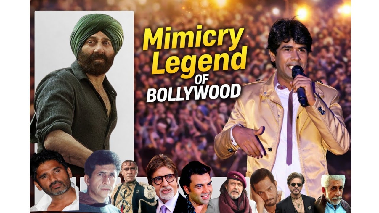 “Mimicry Legend of Bollywood – Live Performance Comedy” Riyaz Indian 