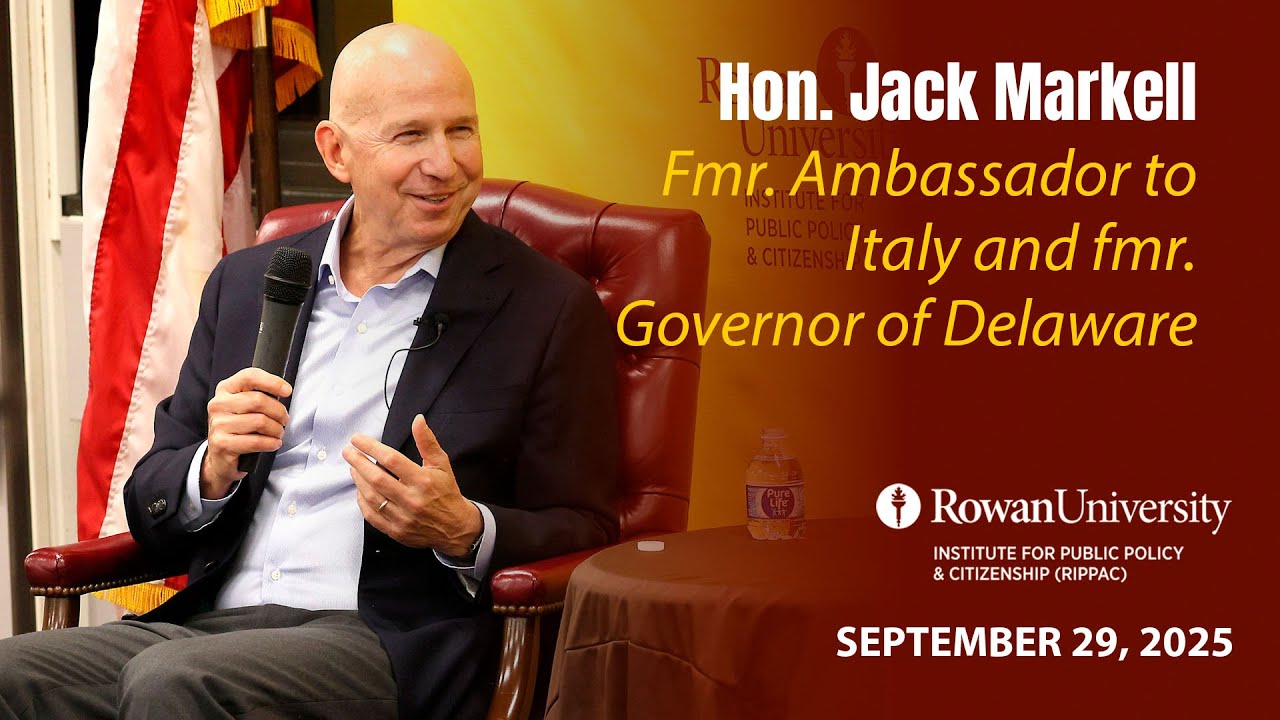 A Conversation with Hon. Jack Markell: America’s Future At Home & Abroad