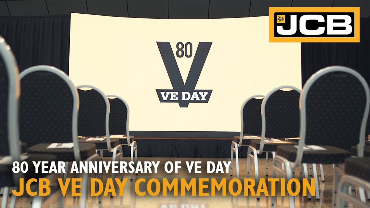 JCB 80th anniversary VE Day event
