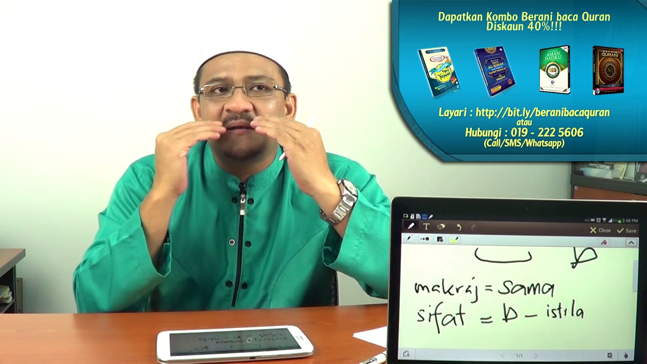 NAK TAHU CARA TEPAT UNTUK SEBUT SIFAT HURUF ‘TA’ & ‘THO’? JOM TONTON VIDEO INI..