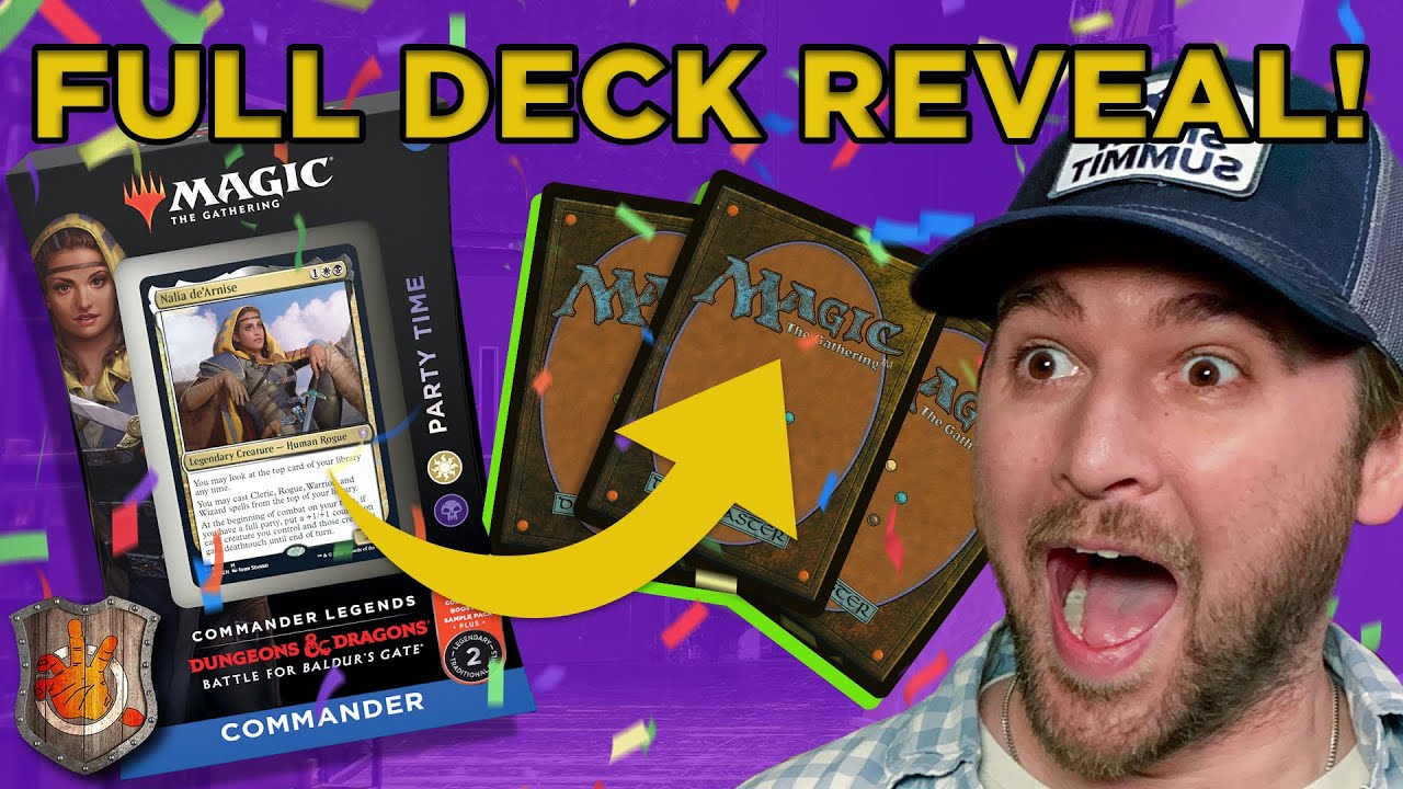 “Party Time” Full Deck Reveal - Baldur's Gate | The Command Zone 467 | Magic Gathering Commander